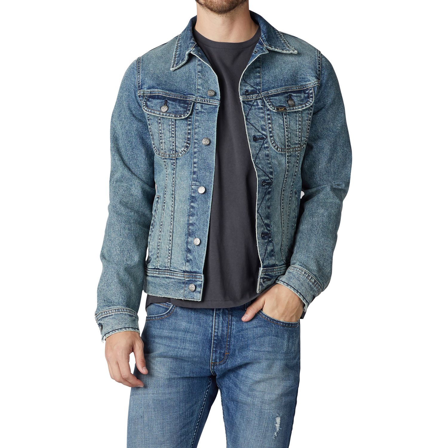 kohls mens jean jackets