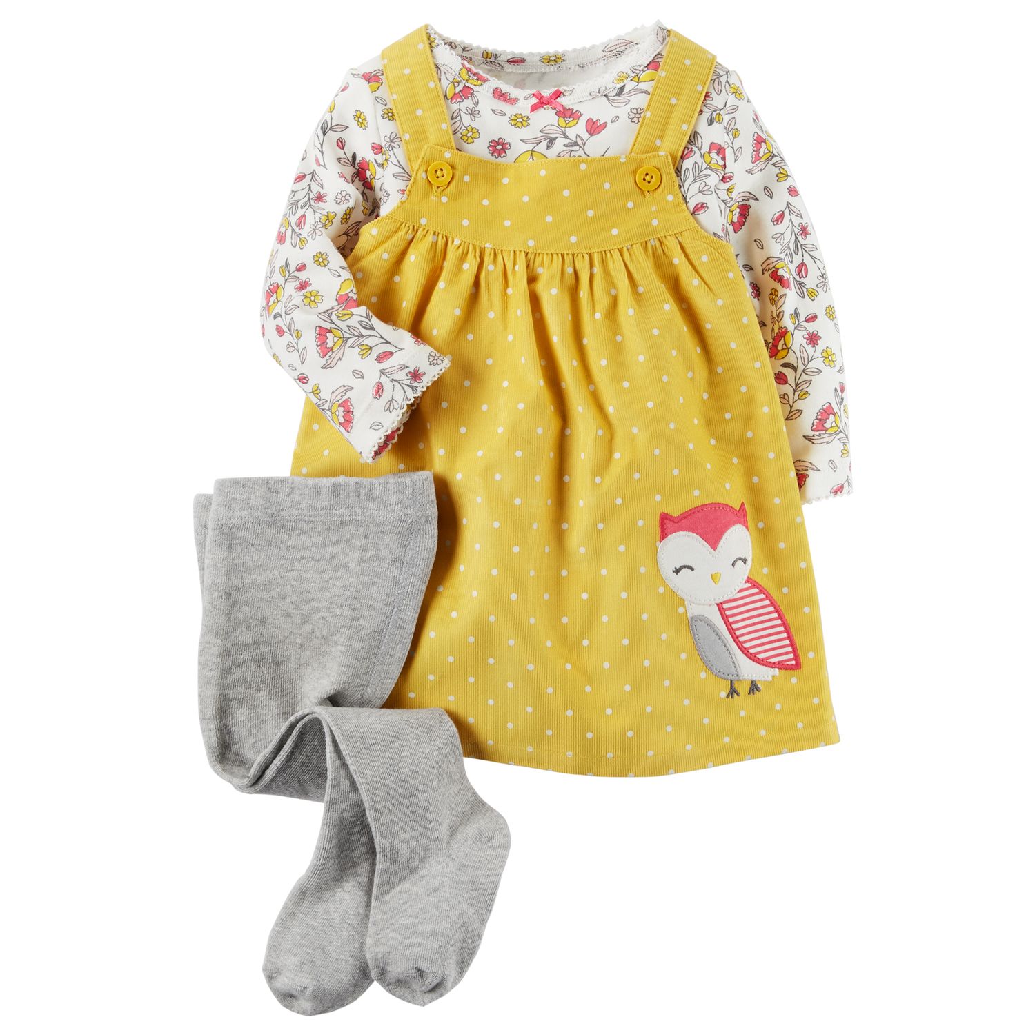 baby girl yellow tights