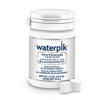 Waterpik Whitening Water Flosser Tablets Refill Bottle 30 pk