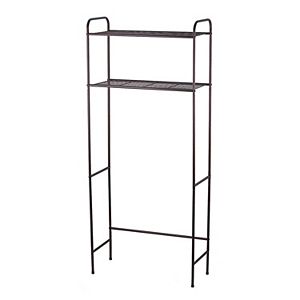 Home Basics 2-Shelf Bathroom Space Saver