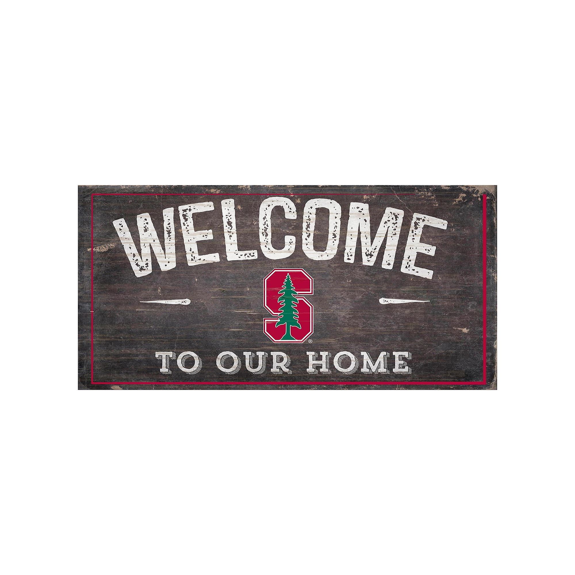 Stanford Cardinal Welcome Sign Wall Art, Team