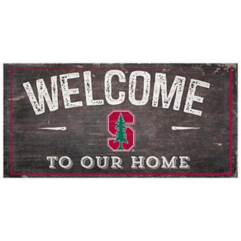 Stanford Cardinal Welcome Sign Wall Art