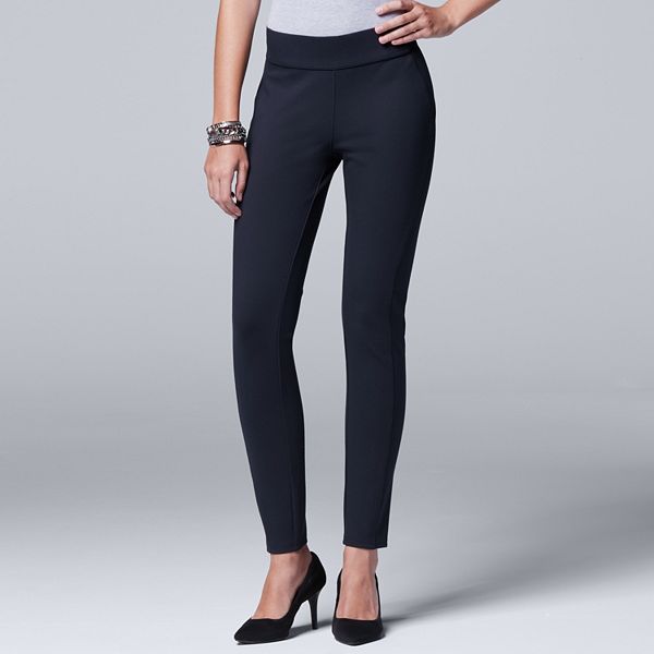 Women's Simply Vera Vera Wang Ponte Skinny Pants