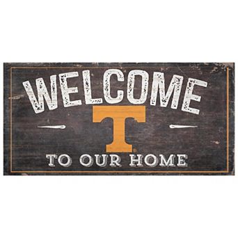 Tennessee Volunteers Welcome Sign Wall Art