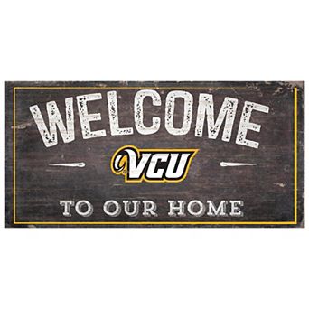 VCU Rams Welcome Sign Wall Art