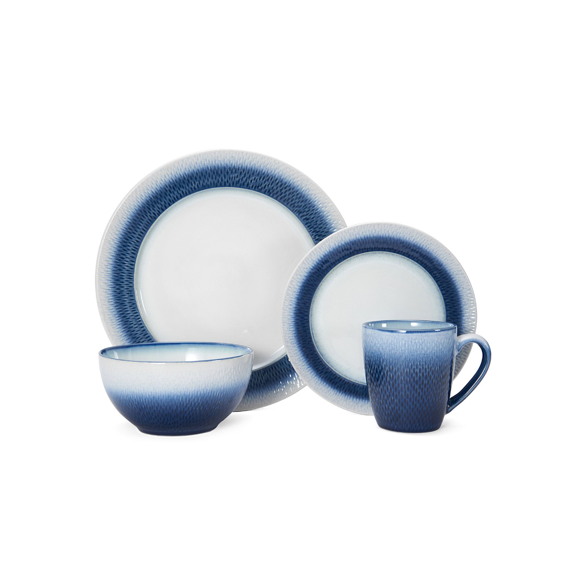 Pfaltzgraff Eclipse Blue 16-pc. Dinnerware Set