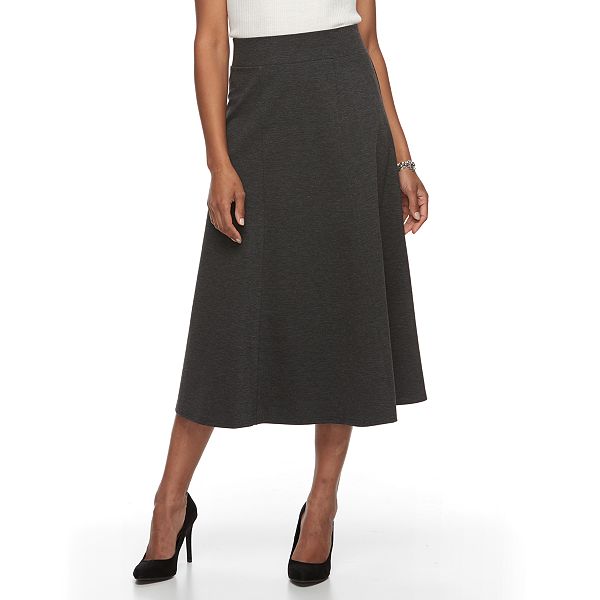 Kohls black midi on sale skirt