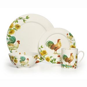 Pfatlzgraff Rooster Meadow 16-pc. Dinnerware Set