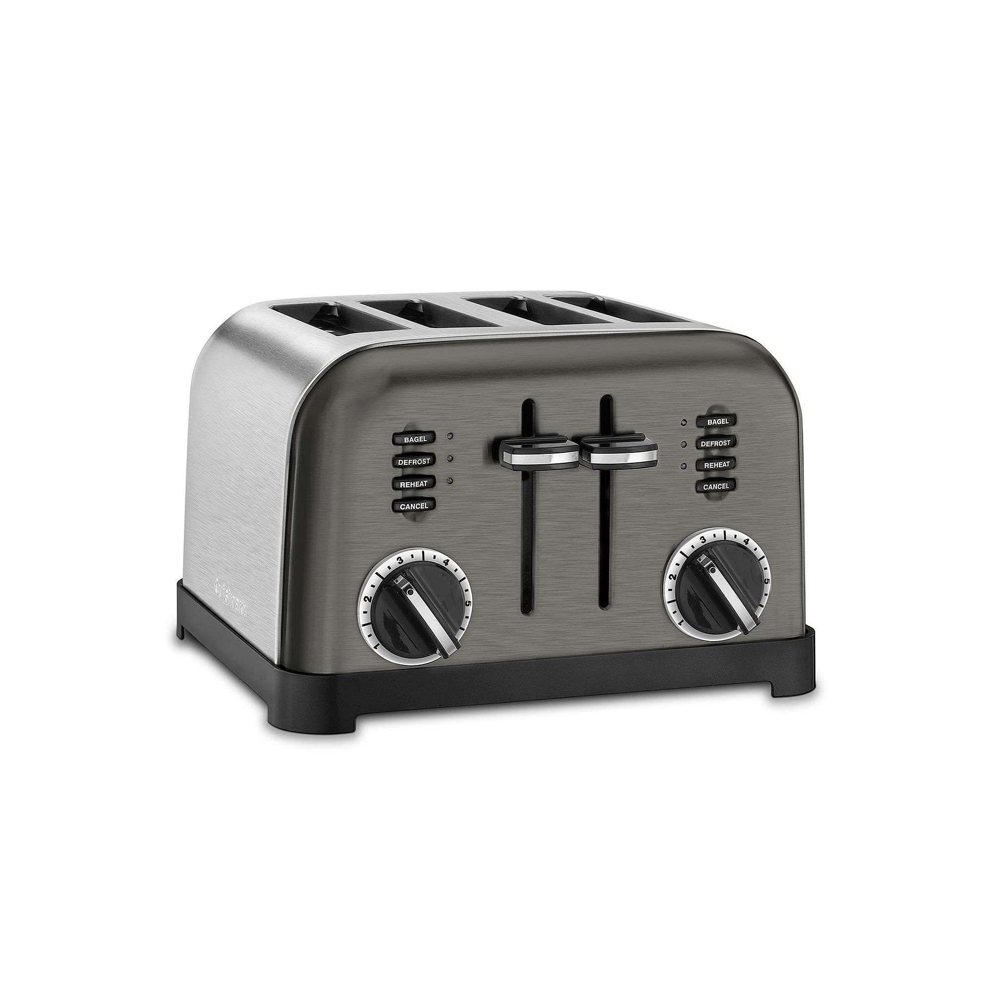 Cuisinart® Classic Metal 4-Slice Toaster, Black Stainless