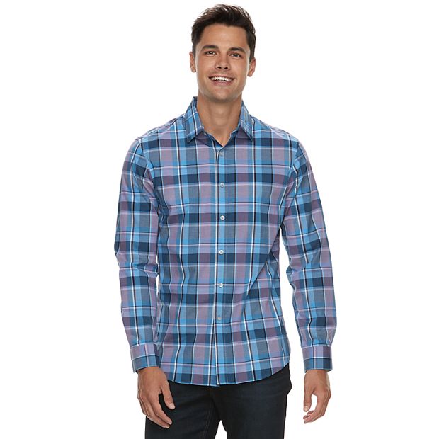 Men's Apt. 9® Premier Flex Slim-Fit Stretch Button-Down Shirt