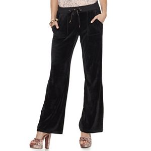 Women's Juicy Couture Supersoft Velour Bootcut Pant