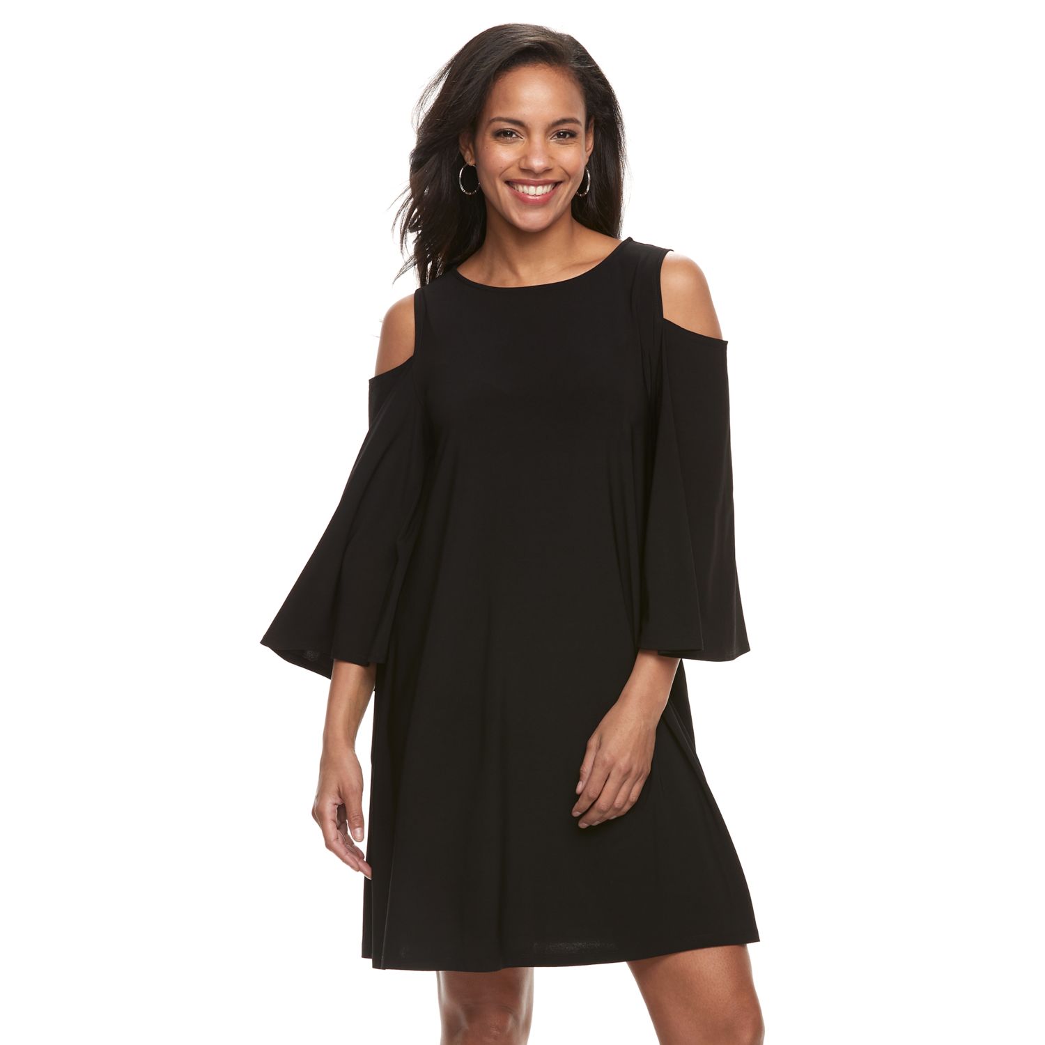 womens black party dress