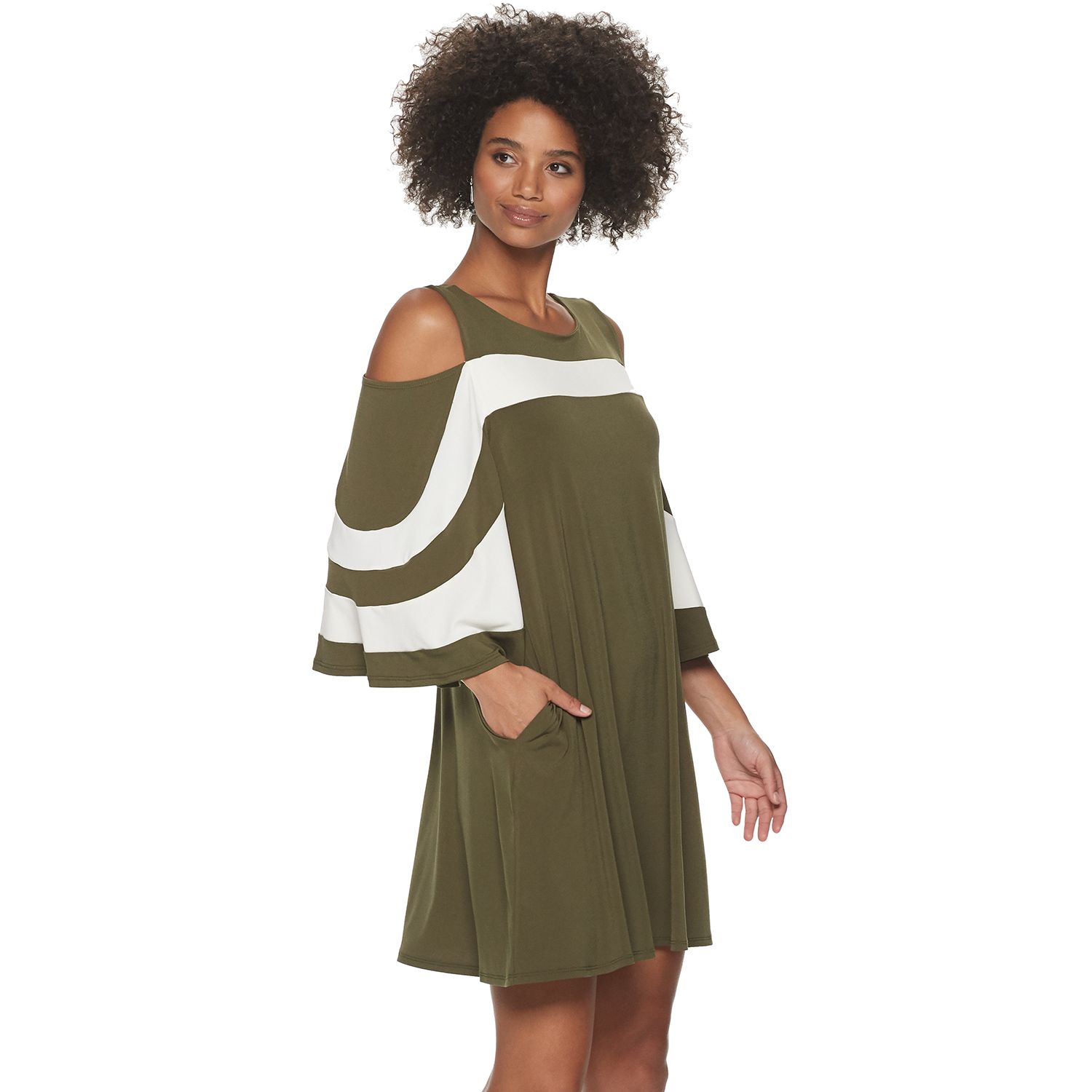 kohls green dress