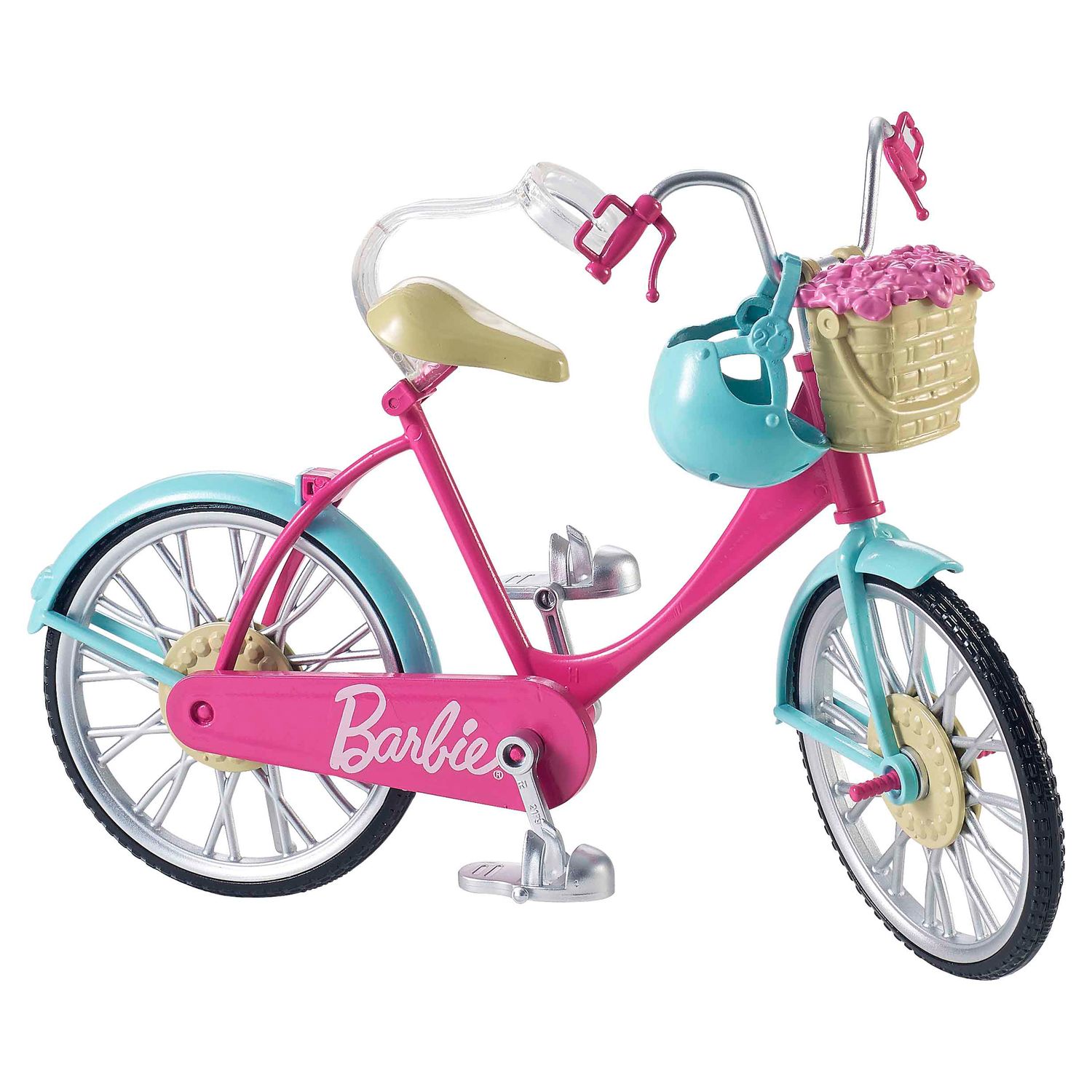 barbie doll and bike