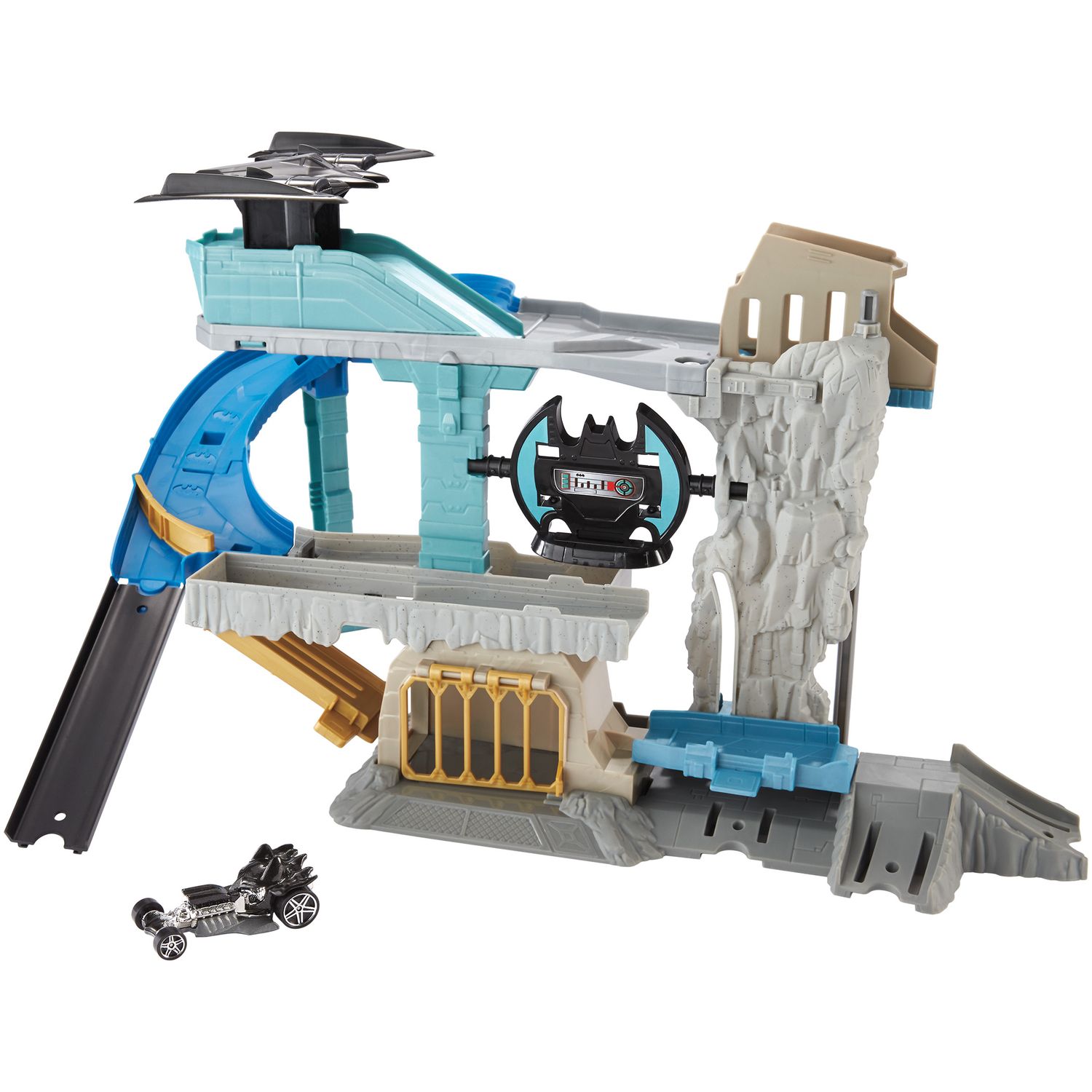 hot wheels city batman batcave trackset