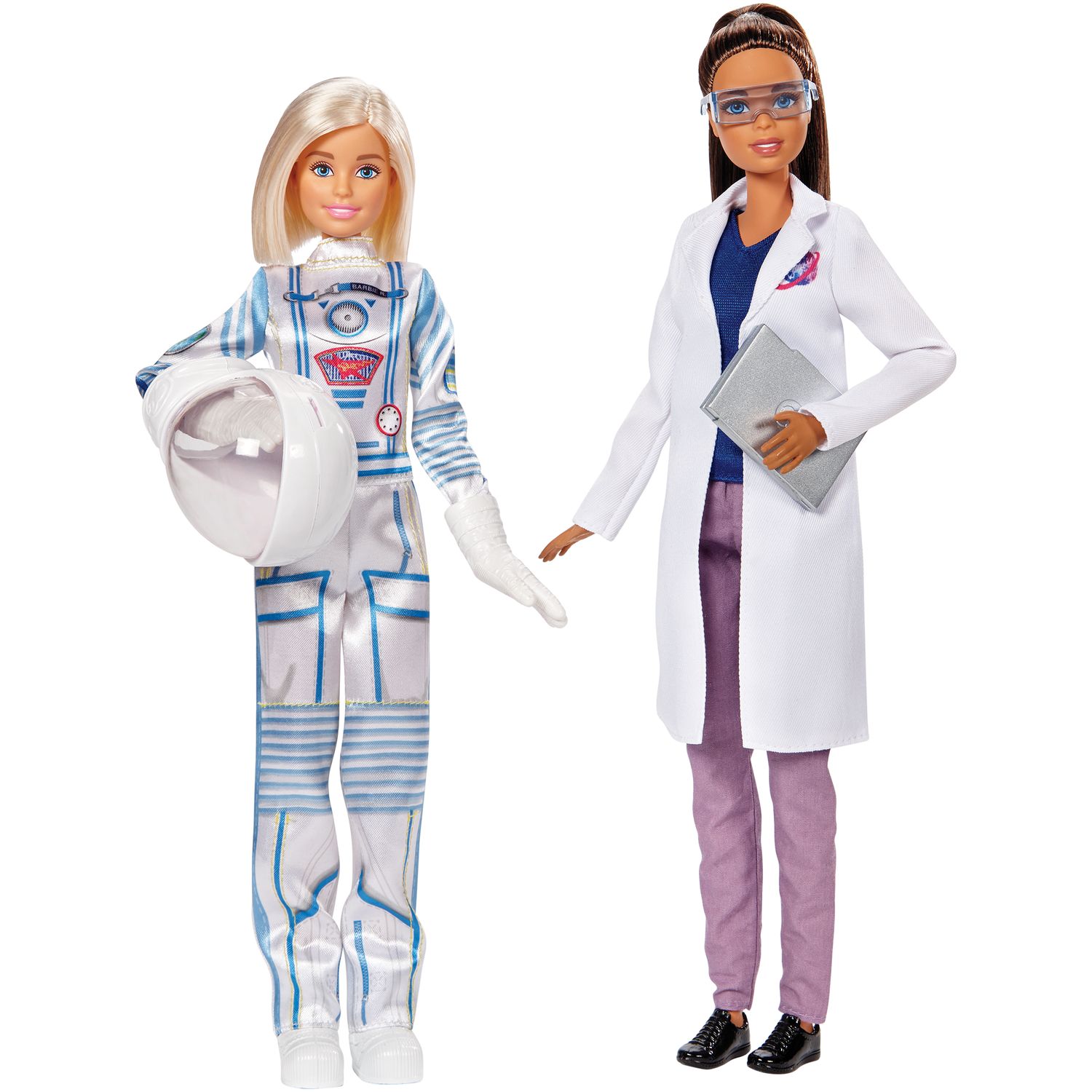 science barbie doll