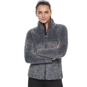 Women's FILA SPORT® Sherpa Fleece Long Sleeve Jacket