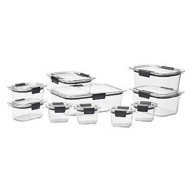 Rubbermaid Brilliance 20-pc. Food Storage Container Set