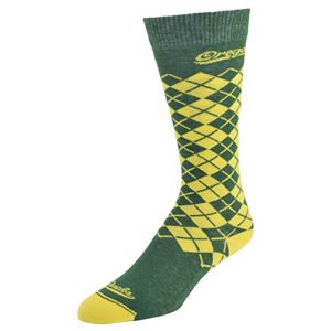 Men's Mojo Oregon Ducks Argyle Socks