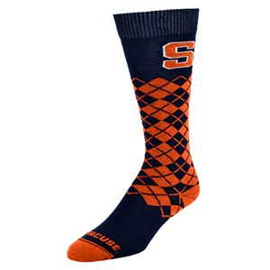 Men's Mojo Syracuse Orange Argyle Socks