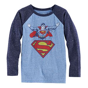 Boys 4-10 Jumping Beans® Marvel Superman Long Sleeve Graphic Tee