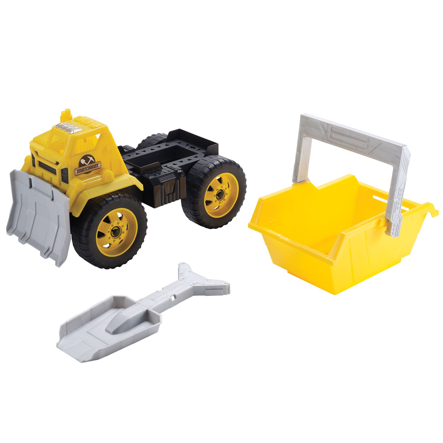 matchbox yellow dump truck