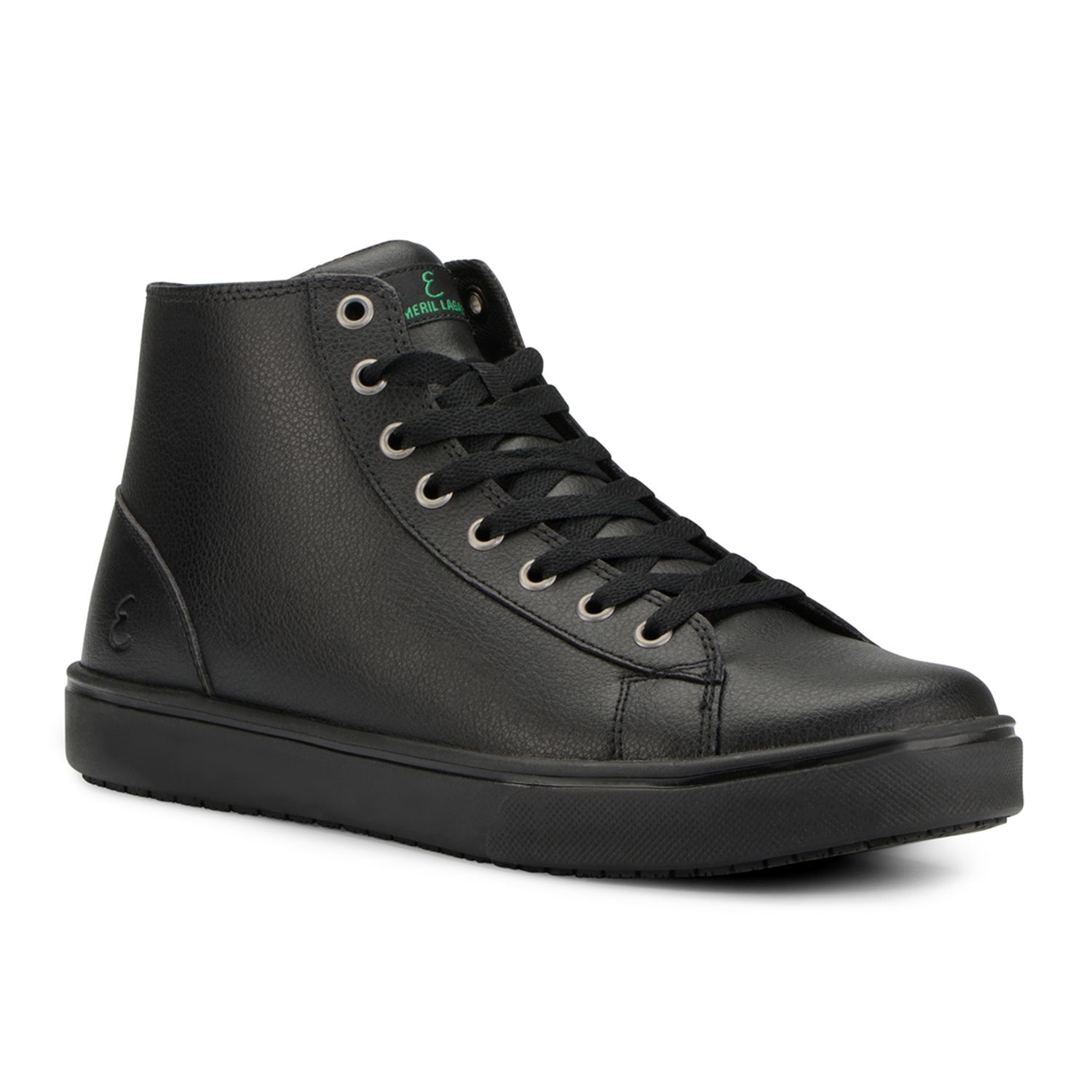 mens leather high tops