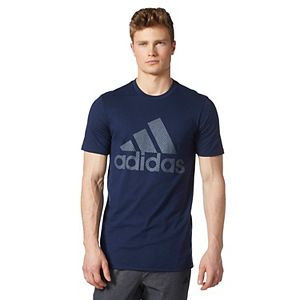 Big & Tall adidas Mesh Logo Tee