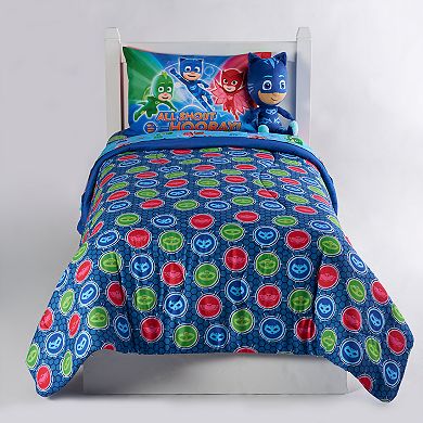 PJ Masks "It's Hero Time" Twin / Full Reversible Comforter 