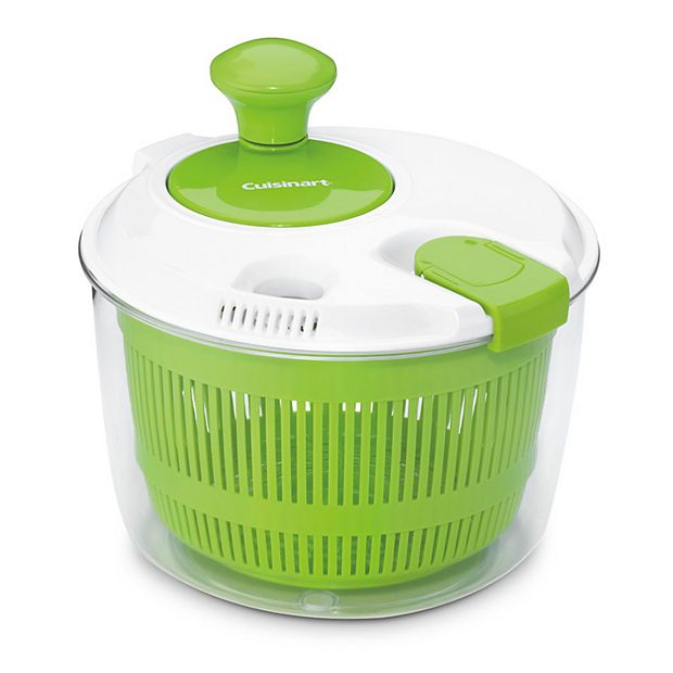 Cuisinart Salad Spinner- Wash, Spin & Dry Salad Greens, Fruits &  Vegetables, 3qt, CTG-00-SSAS