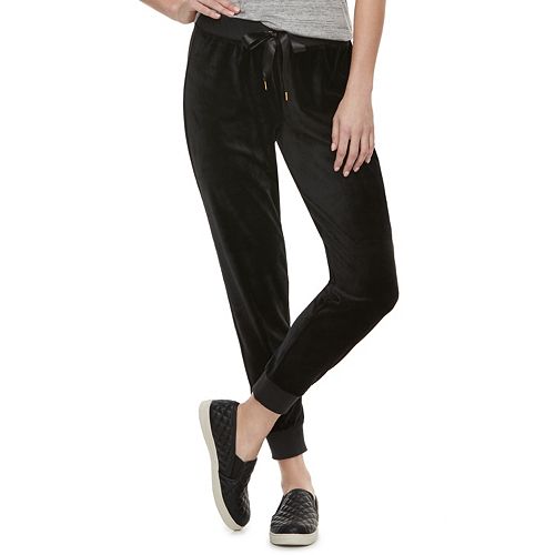 juicy couture velour jogger pants