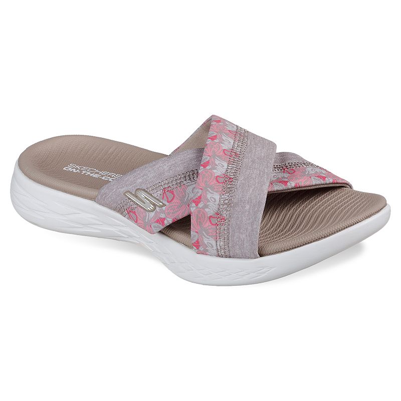 UPC 191665209249 product image for Skechers On the Go 600 Monarch Women's Sandals, Size: 9, Purple | upcitemdb.com