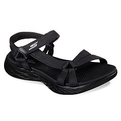 Kohls hot sale black skechers