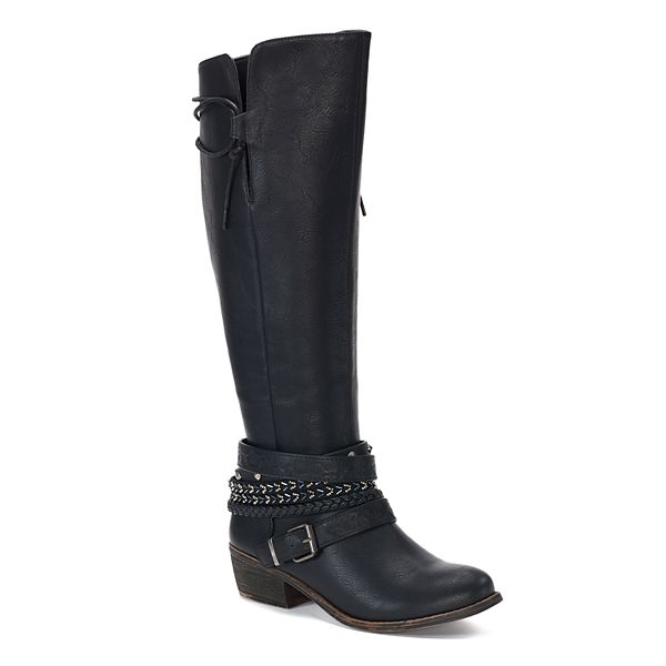 SO Message Women s Knee High Riding Boots