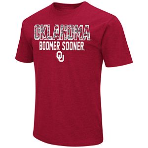 Men's Campus Heritage Oklahoma Sooners Camo Wordmark Tee