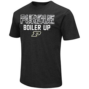Men's Campus Heritage Purdue Boilermakers Camo Wordmark Tee
