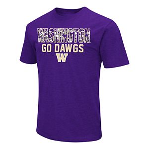 Men's Campus Heritage Washington Huskies Camo Wordmark Tee