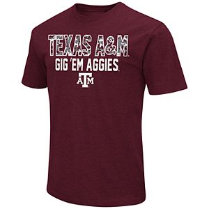 Men's Campus Heritage Texas A&M Aggies Camo Wordmark Tee