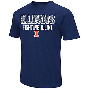 Men's Campus Heritage Illinois Fighting Illini Camo Wordmark Tee
