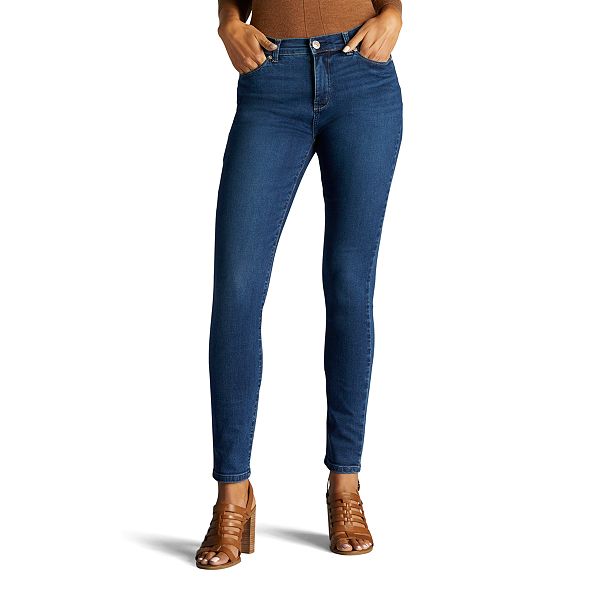 lee women's skinny jeans