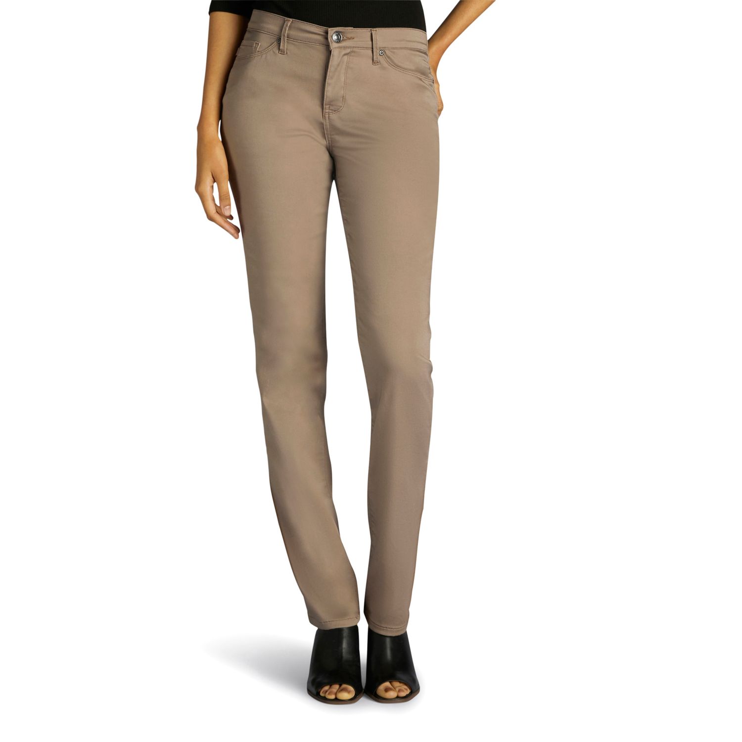 lee slim straight jeans womens