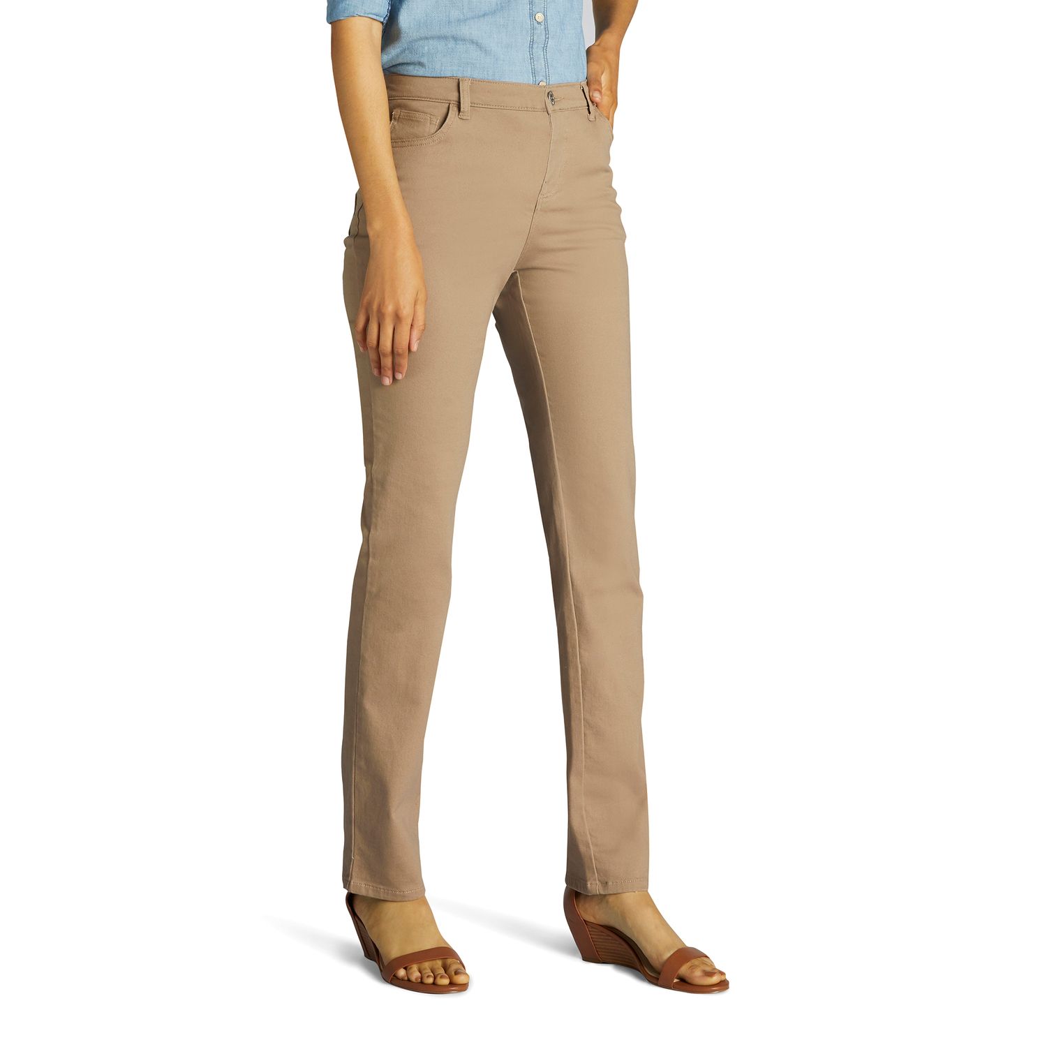 kohls lee pants womens