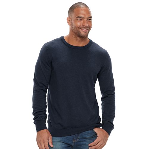 Big & Tall SONOMA Goods for Life® Classic-Fit Coolmax Crewneck Sweater