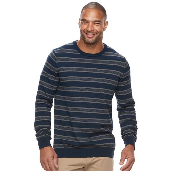 Big & Tall Sonoma Goods For Life® Classic-Fit Coolmax Crewneck Sweater