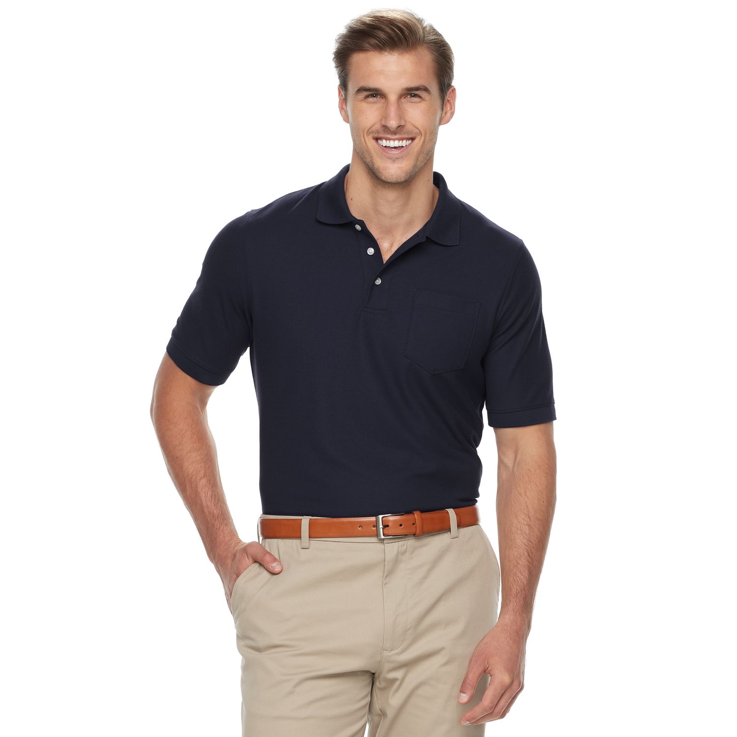 croft and barrow polo shirts with pocket