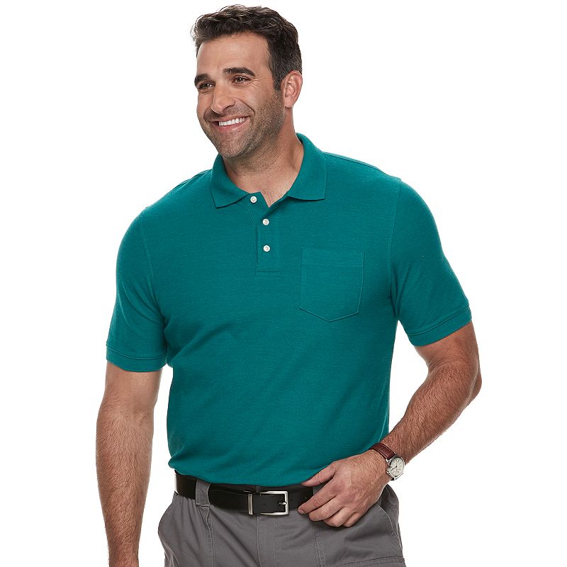Croft & Barrow Big & Tall Classic-Fit Easy-Care Pique Polo Multi Color/Size NWT! 