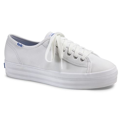 Keds Triple Kick Women S Leather Platform Sneakers