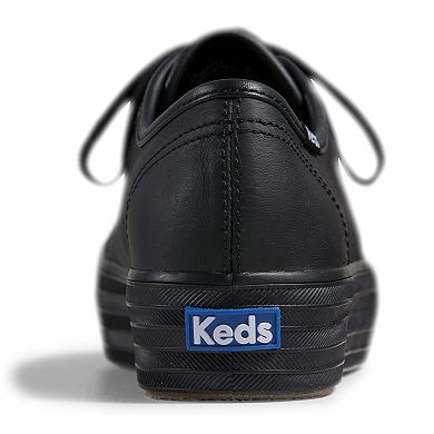 Keds Triple Kick Women's Leather Platform Sneakers