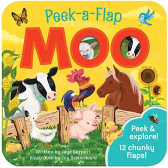 Cottage Door Press Peek-A-Flap Moo Book