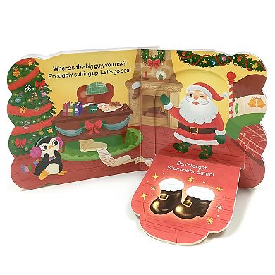 Santa's Workshop Lift a Flap Board Book by Cottage Door Press